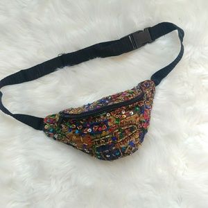 Vintage Colorful Fanny Pack